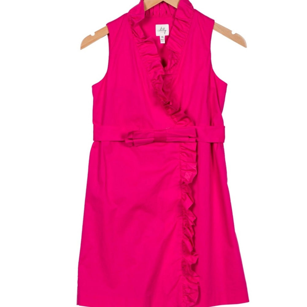 MILLY MINISGirls' Sleeveless Wrap Dress